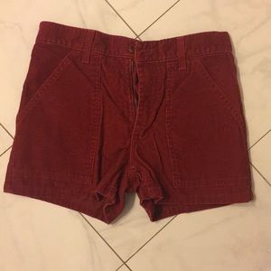 Abercrombie & Fitch vintage corduroy shorts